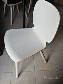 N°6 SEDIE DA INTERNO BIANCO IKEA