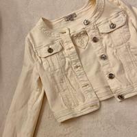 Giubbino Jeans Twin Set 8 anni color panna