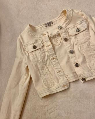 Giubbino Jeans Twin Set 8 anni color panna