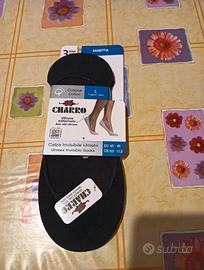 3 paia Sottopiede Charro cotoneTaglia 43  44 45 46