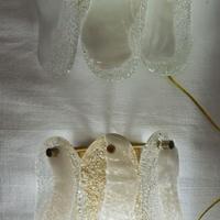 Murano Anni ’60-70 – Coppia applique da parete