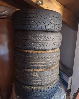 gomme seminuove con cerchi 175. 60. 14