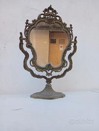 antico specchio da tavolo 