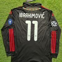 Maglia Maniche Lunghe Milan 2011/12-Ibrahimovic 11