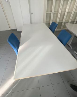 tavolo/scrivania laminato bianco