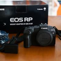 Canon RP, adattatore EF e seconda batteria