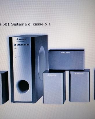 SUBWOOFER Amplificato Majestic