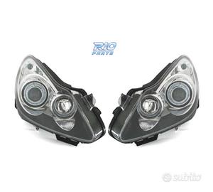 FARI OPEL CORSA D 06-10 ANGEL EYES FONDO NERO