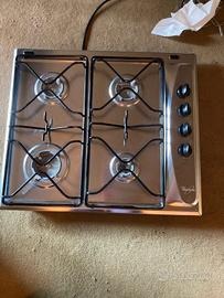 piano cottura 4  fuochi Whirlpool 