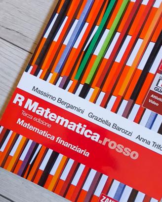 libro Zanichelli R Matematica.rosso
