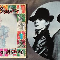 DAVID BOWIE RARO LOTTO CON 45 GIRI+PLACCA IN METAL