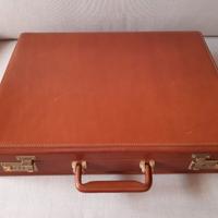 Borsa portadocumenti uomo rigida in vera pelle