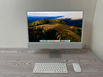 iMac 2021 M1 24” Garanzia Negozio Fattura Apple