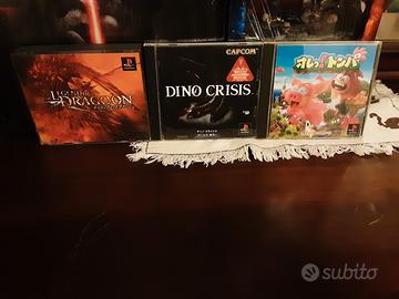 Lotto PS1 Tombi, Legend of Dragoon, Dino Crisis