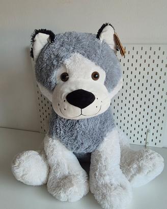 Peluche Cane Husky Gigante Max & Sax (64 cm) 