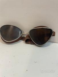 Occhiali Vintage da Moto/Volo anni '60/'70