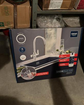 Rubinetto Grohe Blue Pure Baucurve Cromo Bocca C S