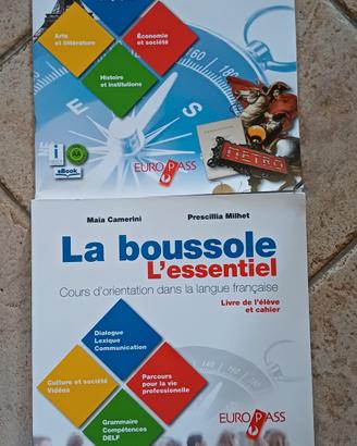 Libro La boussole L'essentiel + allegato e cd