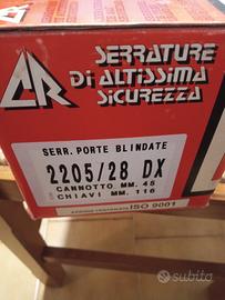 serratura porta blindata 