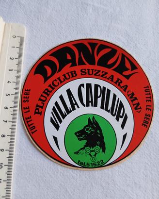 VILLA CAPILUPI PLURICLUB SUZZARA Adesivo