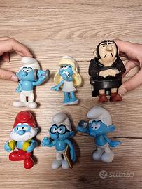 Giocattoli Puffi 6 pezzi