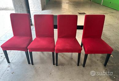 Sedie Ikea in tessuto Bergmung Arredamento e Casalinghi In