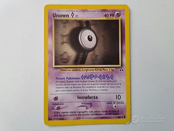 Carta Pokémon Unown