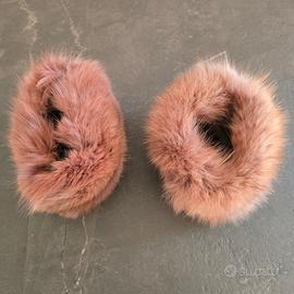 Polsini di visone a pelo lungo