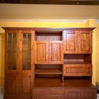 Mobile in legno di noce per soggiorno