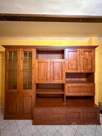 Mobile in legno di noce per soggiorno