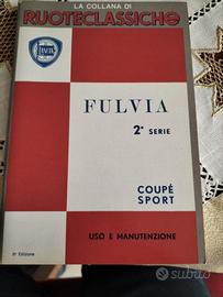 Libretto uso manutenzione Lancia Fulvia Coupé 