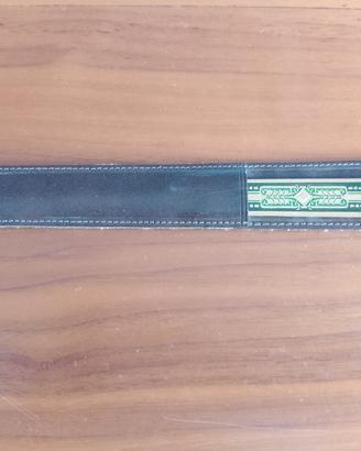 Tagliacarte vintage in metallo con astuccio 