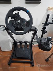 Logitech G923 + cambio con supporto GT Omega