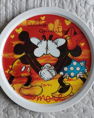 Egan set 2 piatti pizza da collezione Disney