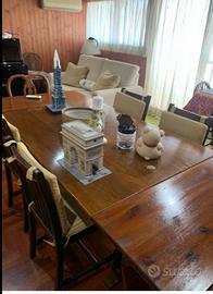 Tavolo in legno allungabile