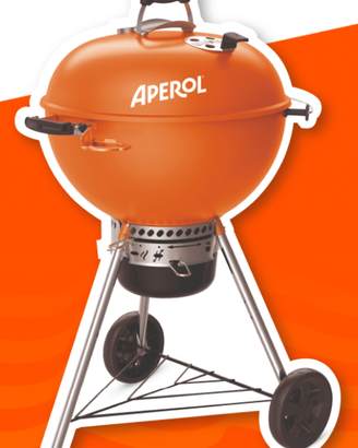 BARBECUE brandizzato APEROL nuovo