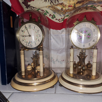 Orologio con campana di vetro