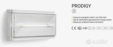 Lampada emergenza LED