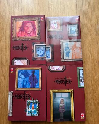 📚 Manga MONSTER – Volumi 1, 2, 3 e 4