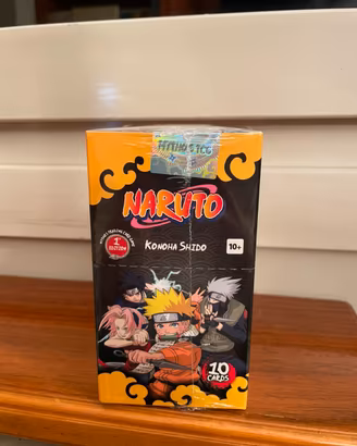Naruto Mythos Booster Box Display Konoha Shido