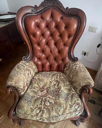 Poltrona vintage stile Barocco/Classico