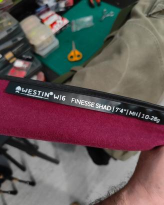 Canna Spinning Westin W6 FINESSE Shad
