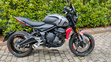 Trident 660 rosso grigia