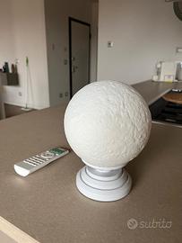 Lampada Luna Smart 3D LED con Telecomando NUOVA