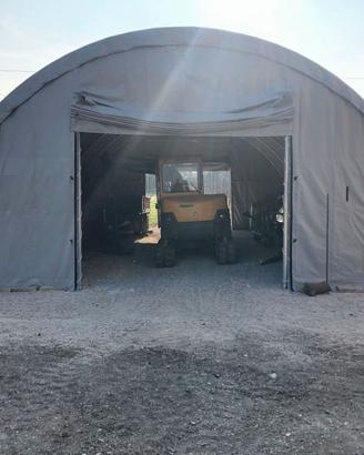 Agritunnel 9,15 x 12 x 4,5 telo in Pvc 650 gr. mq.