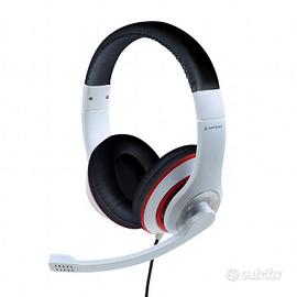 Cuffia Gembird con microfono MHS-03-WTRDBK