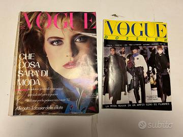 Rivista Vogue Italia n. 384 gennaio 1982