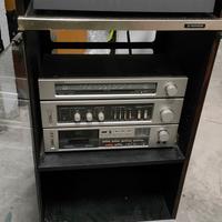 impianto stereo Pioneer anni 80.