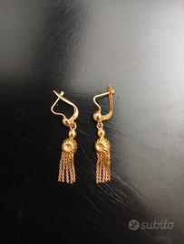 Orecchini oro