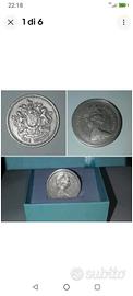 Raro Pound regno unito 1983 upside